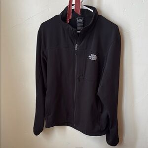 The North Face Black zip up Jacket